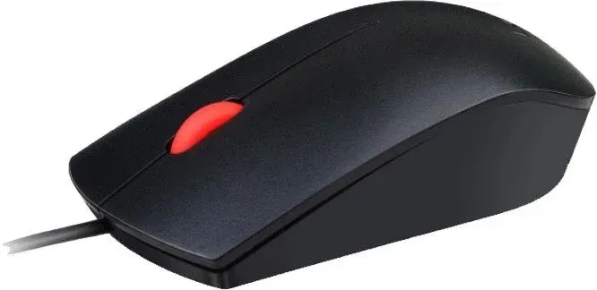 Мышь Lenovo Essential черный оптическая 1600dpi USB 2but 4Y50R20863 - фото 2