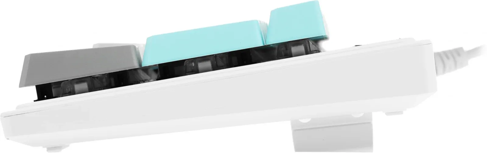 Клавиатура A4Tech S510R механическая белый USB for gamer LED S510R USB ICY WHITE/BLMS RED кабель 1.8м - фото 6