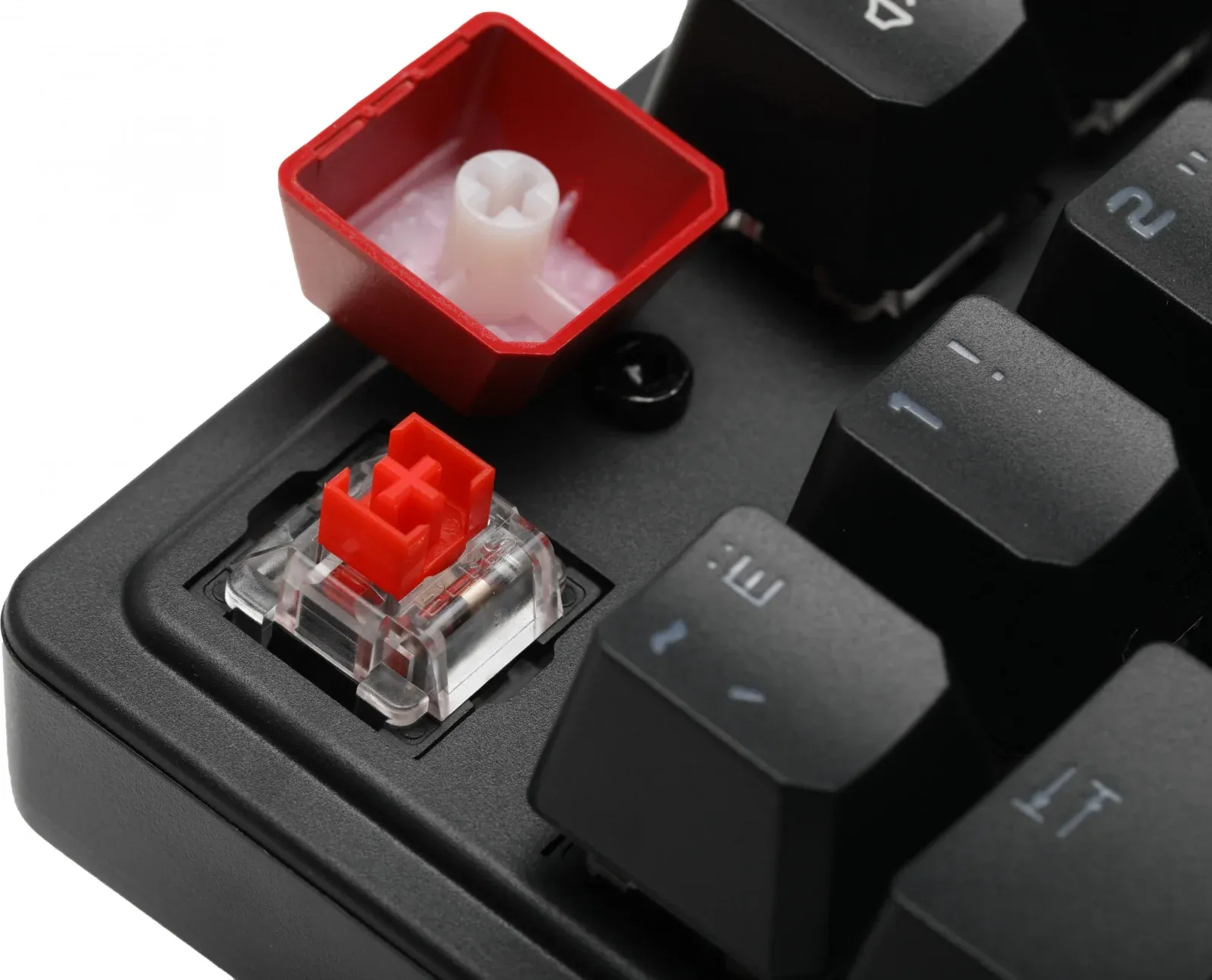 Клавиатура A4Tech S510R механическая черный USB for gamer LED S510R USB FIRE BLACK/BLMS RED кабель 1.8м - фото 8