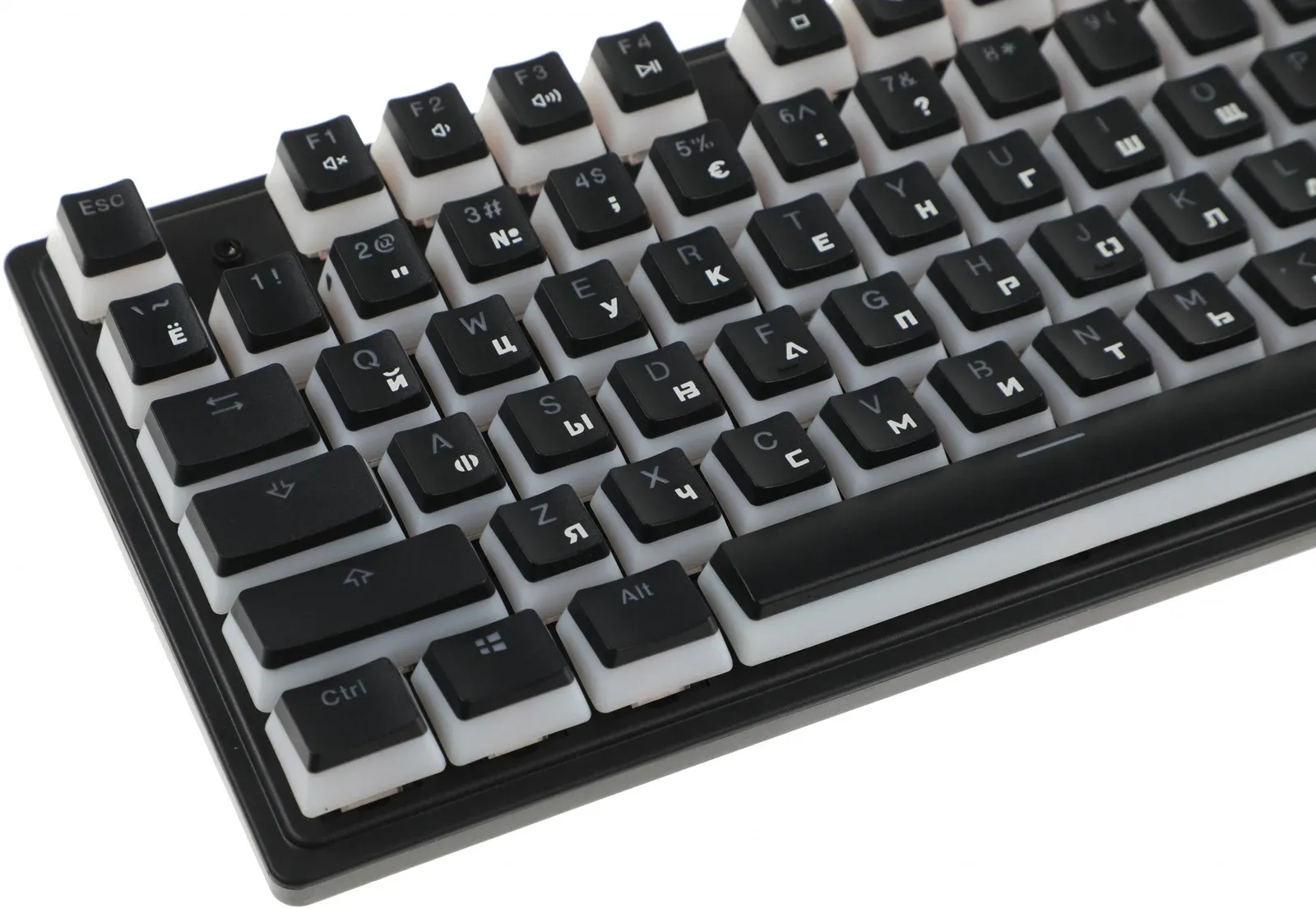 Клавиатура A4Tech S510RP механическая черный USB for gamer LED S510RP PUDDING BLACK/BLMS RED кабель 1.8м - фото 6