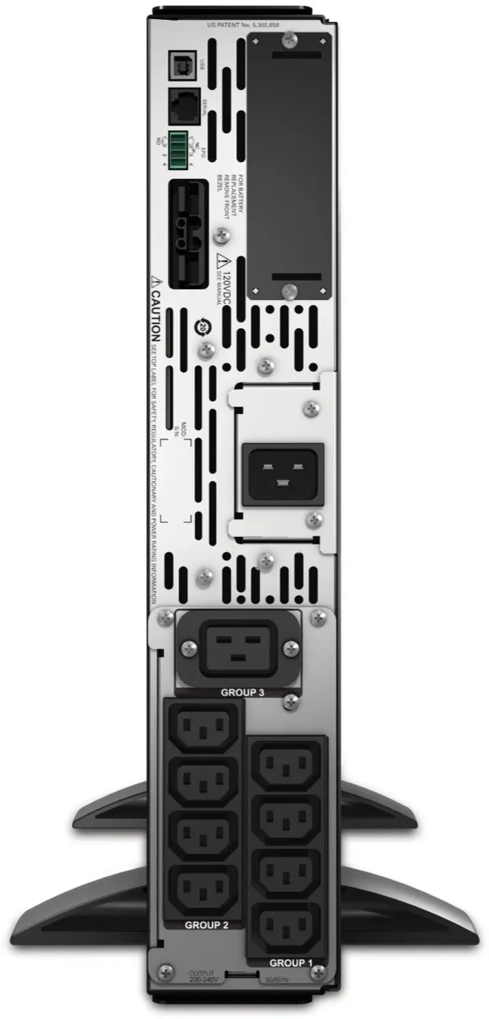 Источник бесперебойного питания APC Smart-UPS X SMX3000RMHV2U 2700Вт 3000ВА черный - фото 4