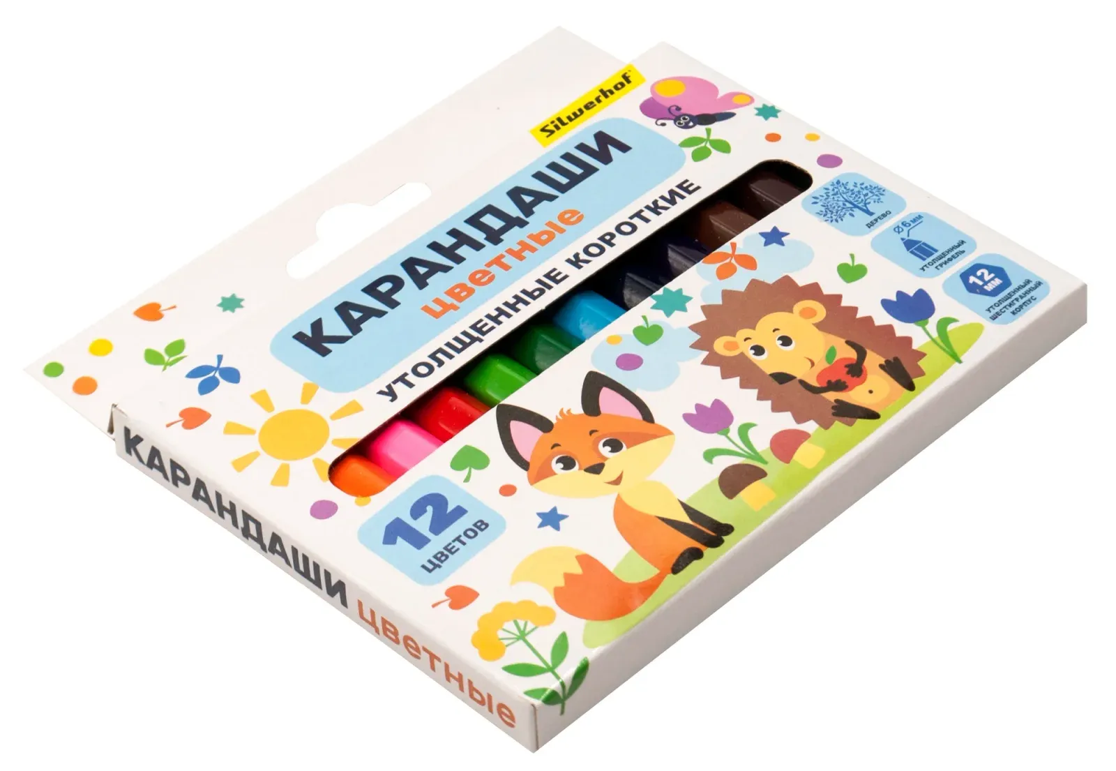 Карандаши SILWERHOF Jumbo Mini - фото 2