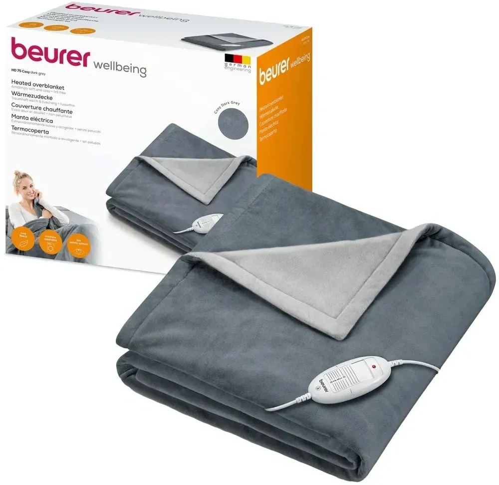 Электрические грелки BEURER HD75 Dark Grey - фото 3