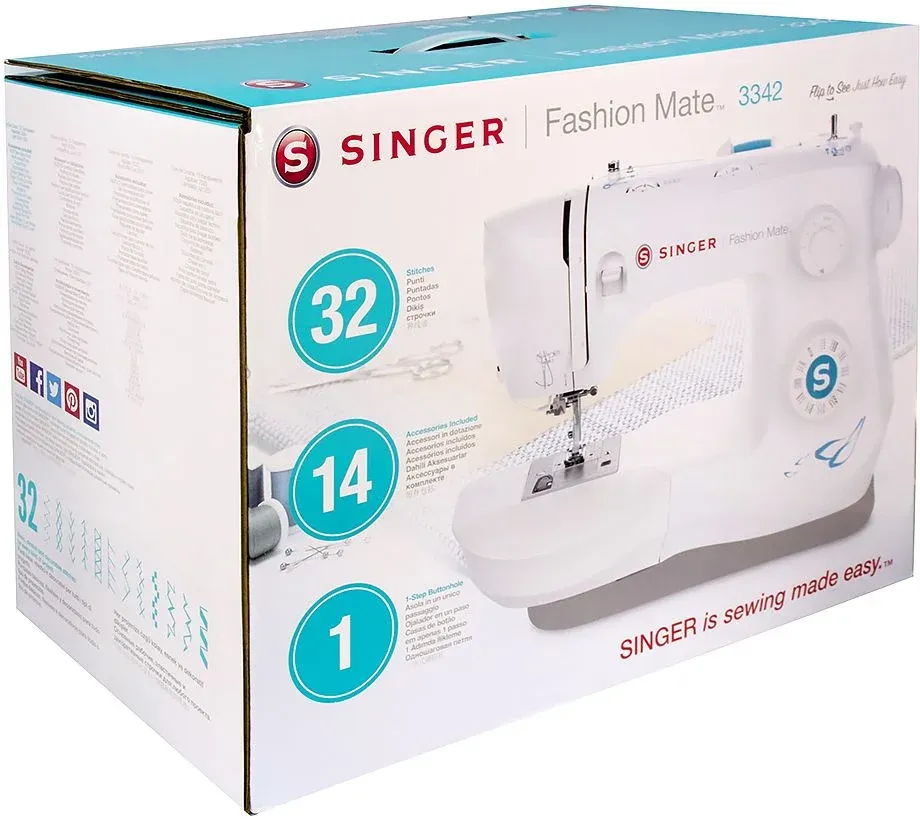 Швейная машина Singer Fashion Mate 3342 белый - фото 5