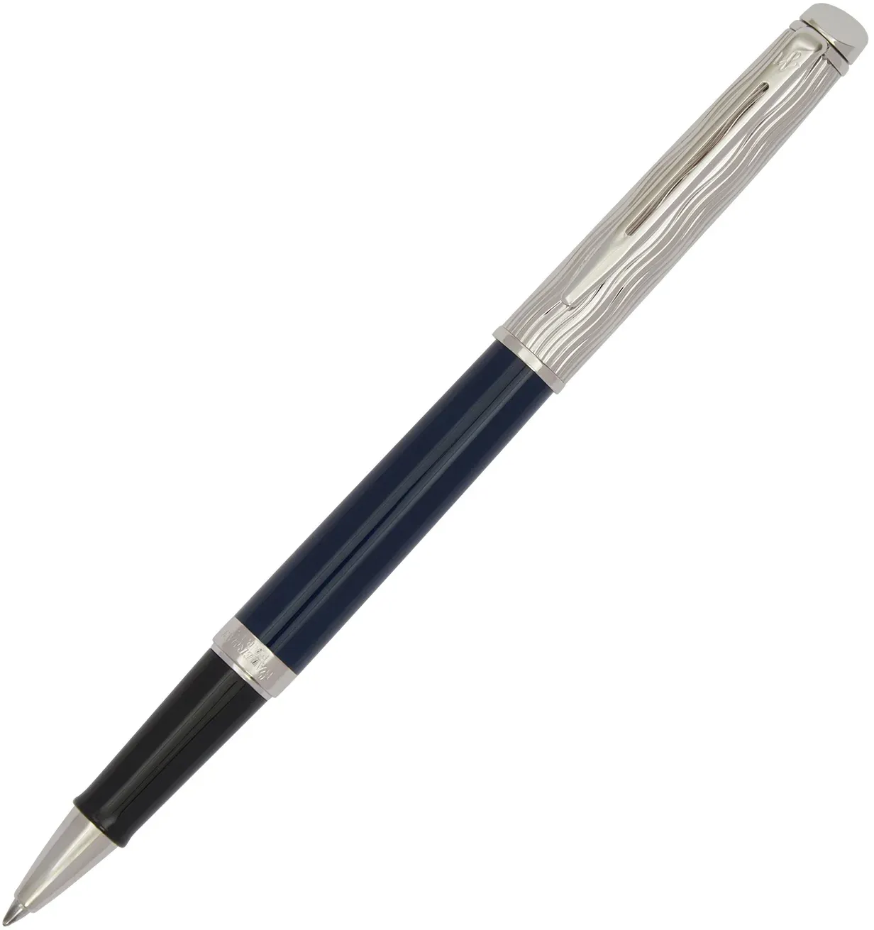 Ручка роллер Waterman Hemisphere L`Essence du Bleu 2166469 LaqBlue CT F черн. черн. подар.кор. - фото 5