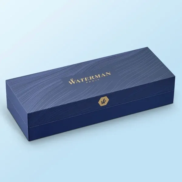 Ручка перьев. Waterman Hemisphere S0920410 Steel CT F сталь нержавеющая подар.кор. - фото 7