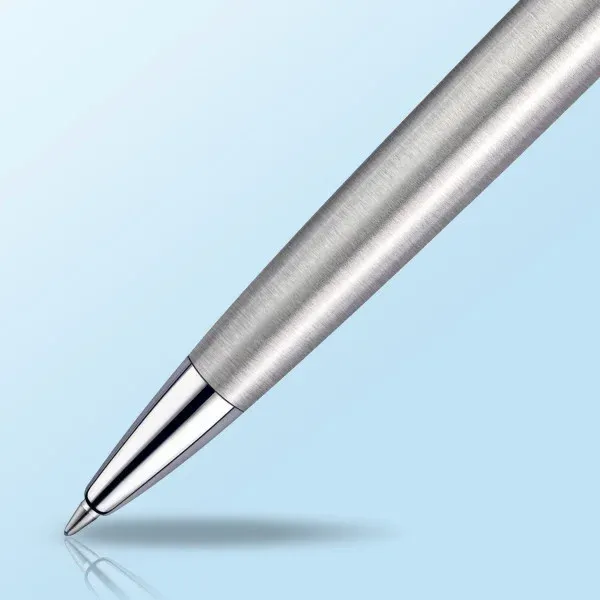 Ручка шариков. Waterman Hemisphere S0920470 Steel CT M син. черн. подар.кор. - фото 4