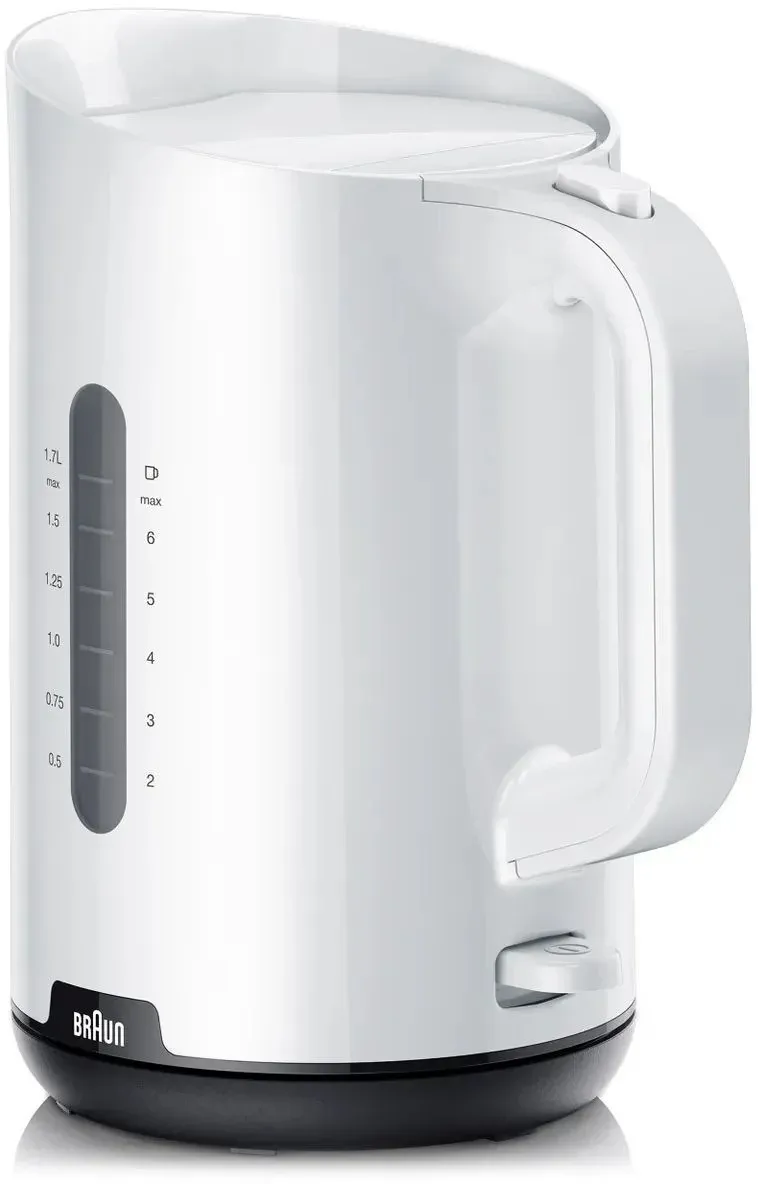 Чайник электрический Braun WK1100WH 1.7л. 2200Вт белый корпус: пластик - фото 1