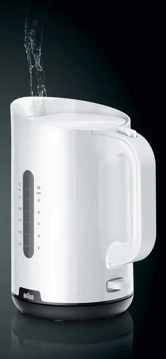 Чайник электрический Braun WK1100WH 1.7л. 2200Вт белый корпус: пластик - фото 2