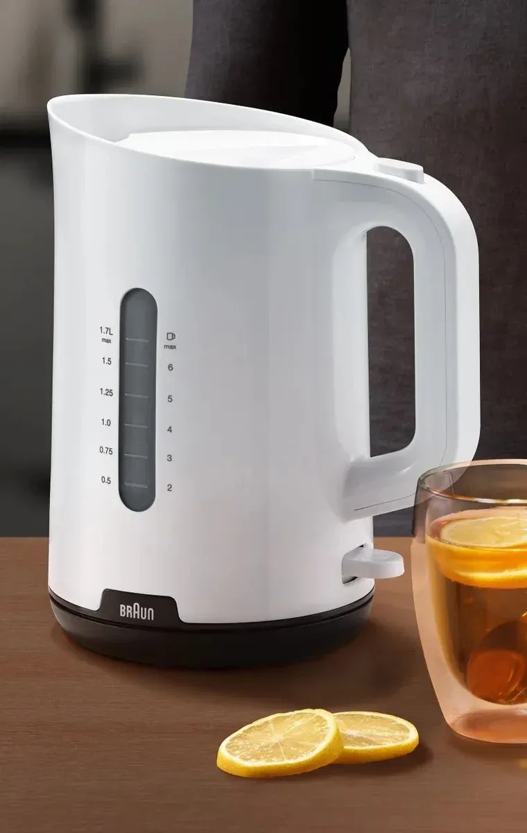 Чайник электрический Braun WK1100WH 1.7л. 2200Вт белый корпус: пластик - фото 7