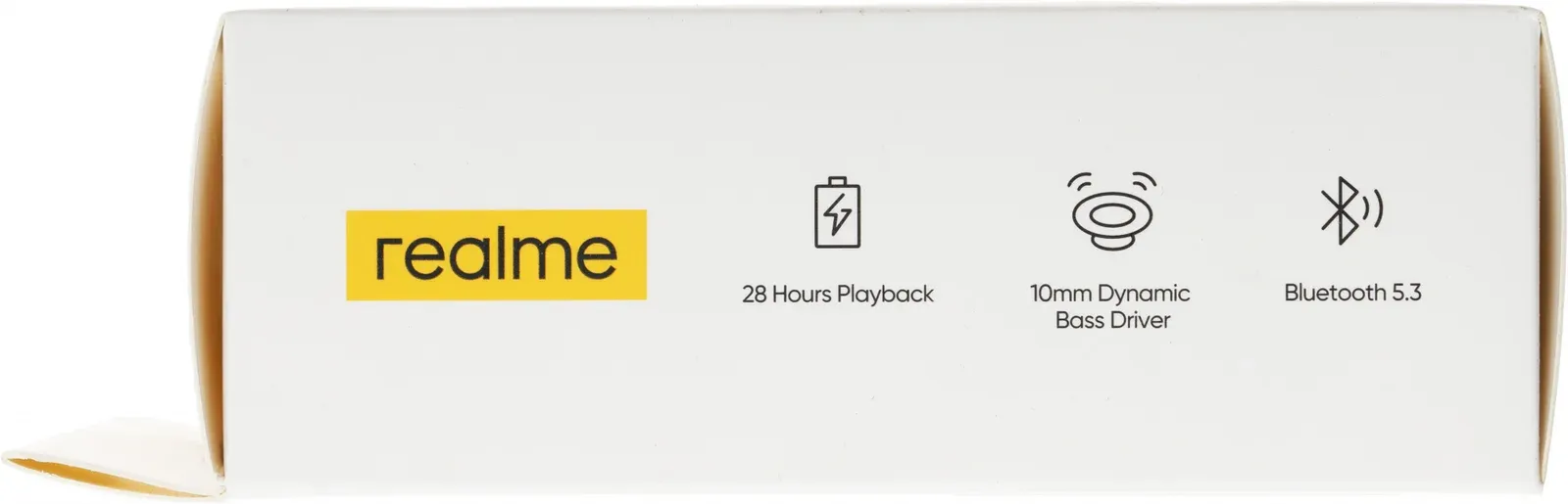 Гарнитура внутриканальные Realme Buds T100 RMA2109 белый беспроводные bluetooth в ушной раковине 6672687 - фото 3