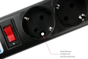 Сетевой фильтр Powercube SPG5-В2 1.9м 5 розеток черный коробка - фото 7