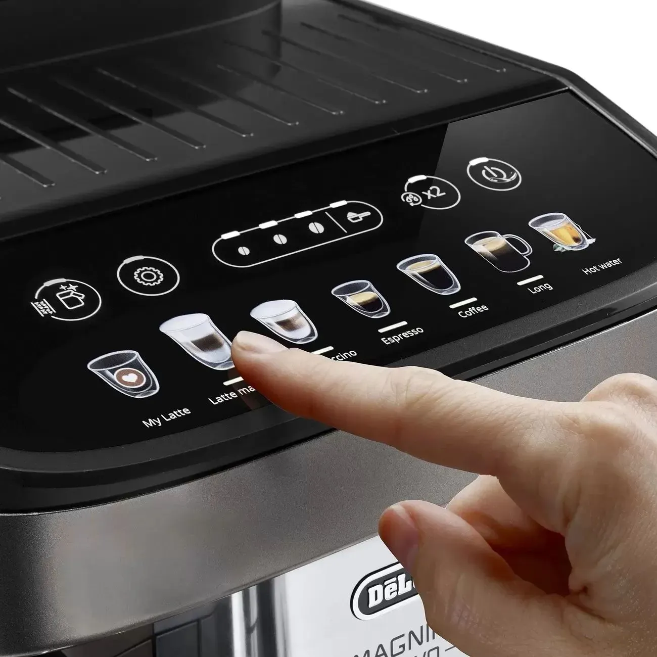 Кофемашина Delonghi Magnifica Evo ECAM290.81.TB 1450Вт черный/серый - фото 4