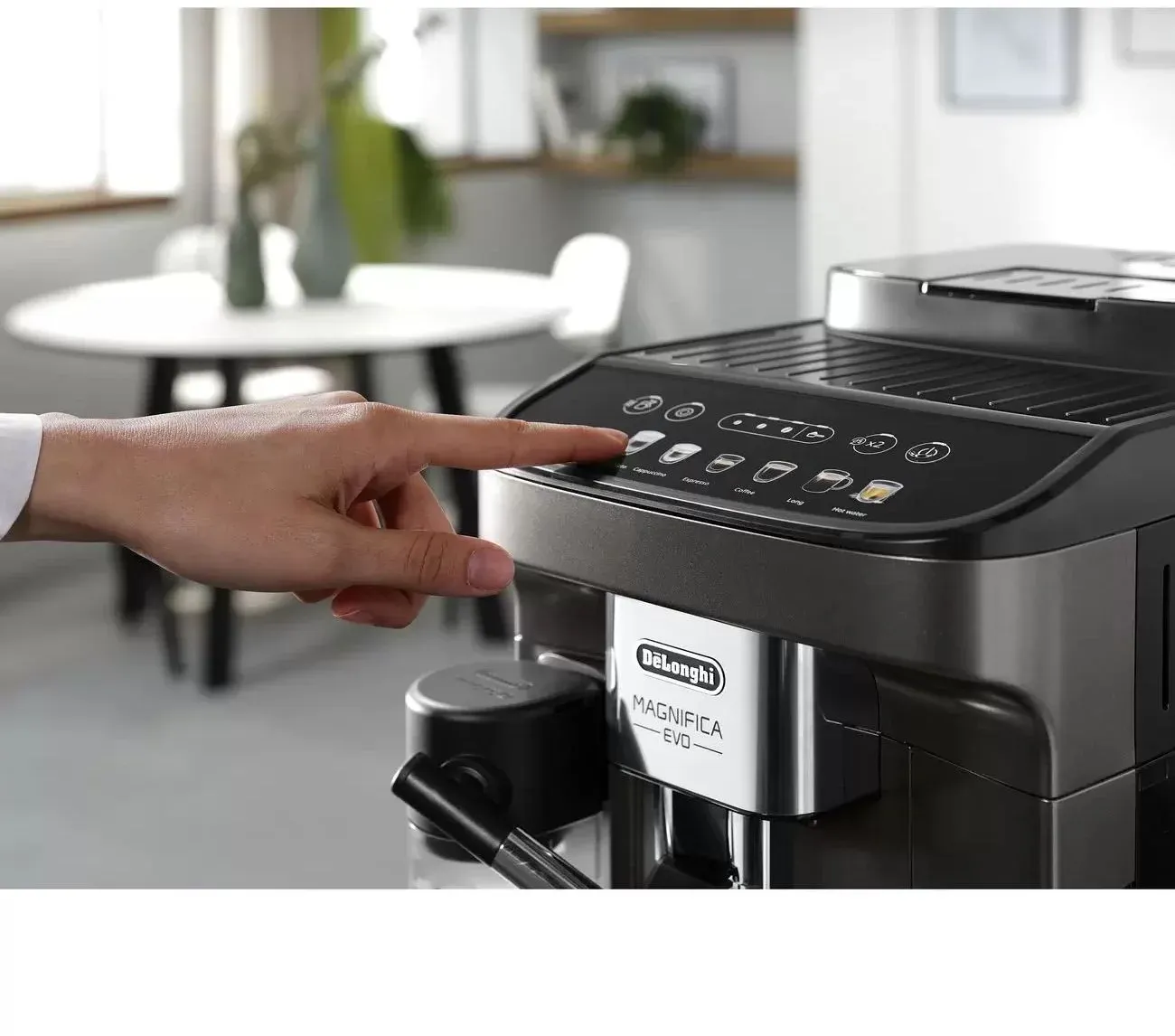 Кофемашина Delonghi Magnifica Evo ECAM290.81.TB 1450Вт черный/серый - фото 5
