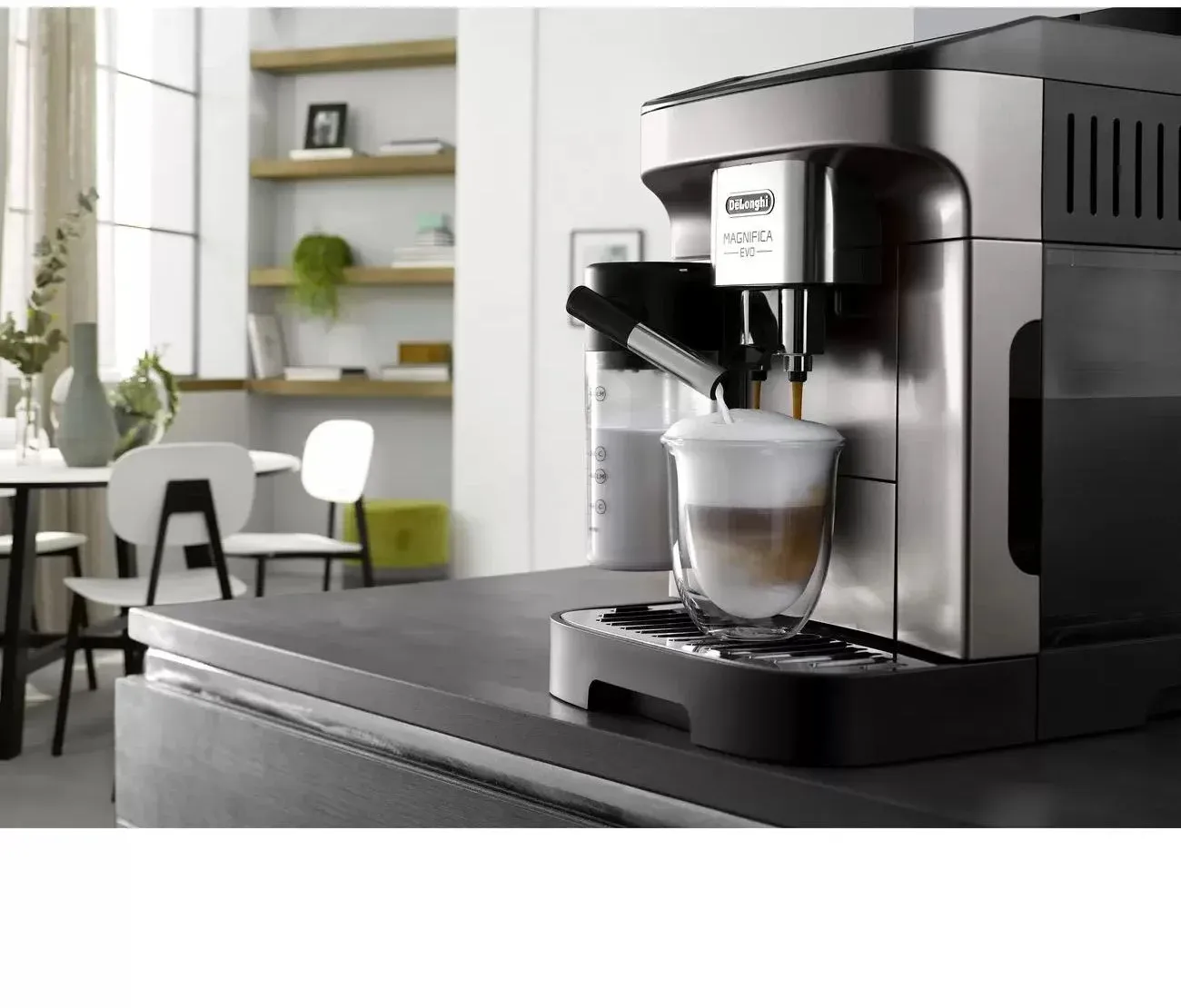 Кофемашина Delonghi Magnifica Evo ECAM290.81.TB 1450Вт черный/серый - фото 8