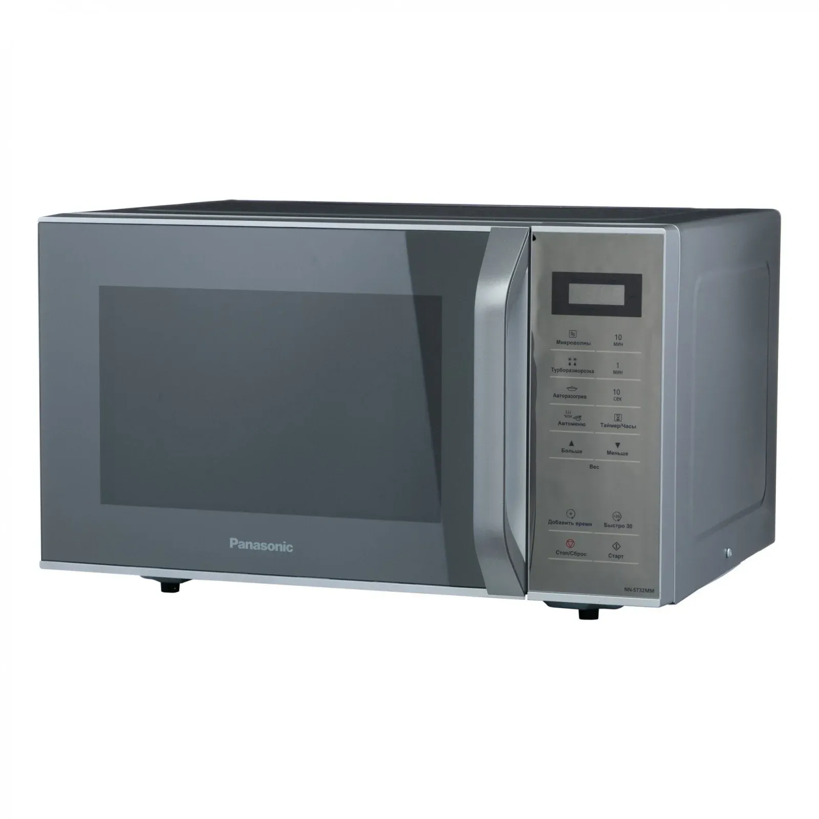 Микроволновая Печь Panasonic NN-ST32MMZPE 25л. 800Вт металик, 25 л