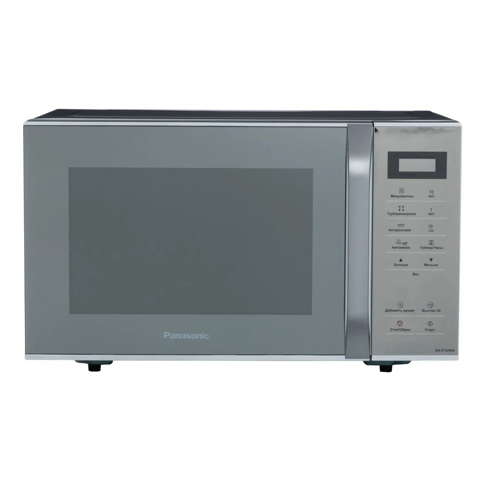 Микроволновая Печь Panasonic NN-ST32MMZPE 25л. 800Вт металик, 25 л - фото 2