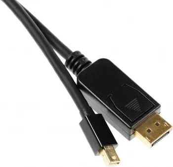 Кабель аудио-видео Buro miniDisplayport m/DisplayPort m 1.5м. позолоч.конт. черный MDP-DP - фото 8