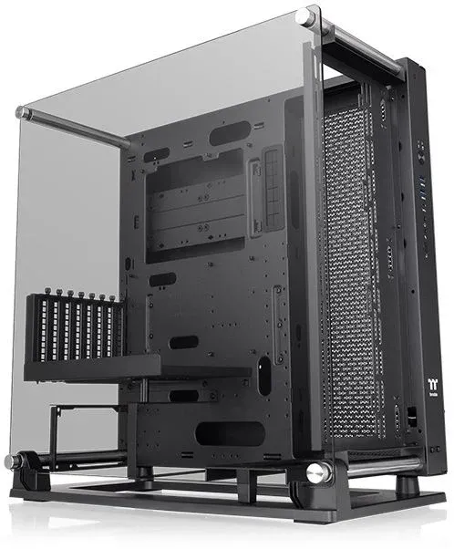 Корпус Thermaltake Core P3 TG PRO черный без БП ATX 6x120mm 6x140mm 2xUSB3.0 audio bott PSU - фото 4