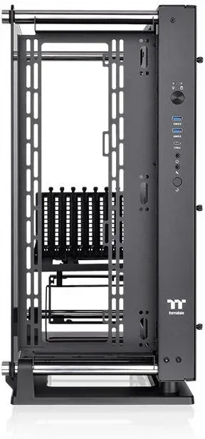 Корпус Thermaltake Core P3 TG PRO черный без БП ATX 6x120mm 6x140mm 2xUSB3.0 audio bott PSU - фото 5