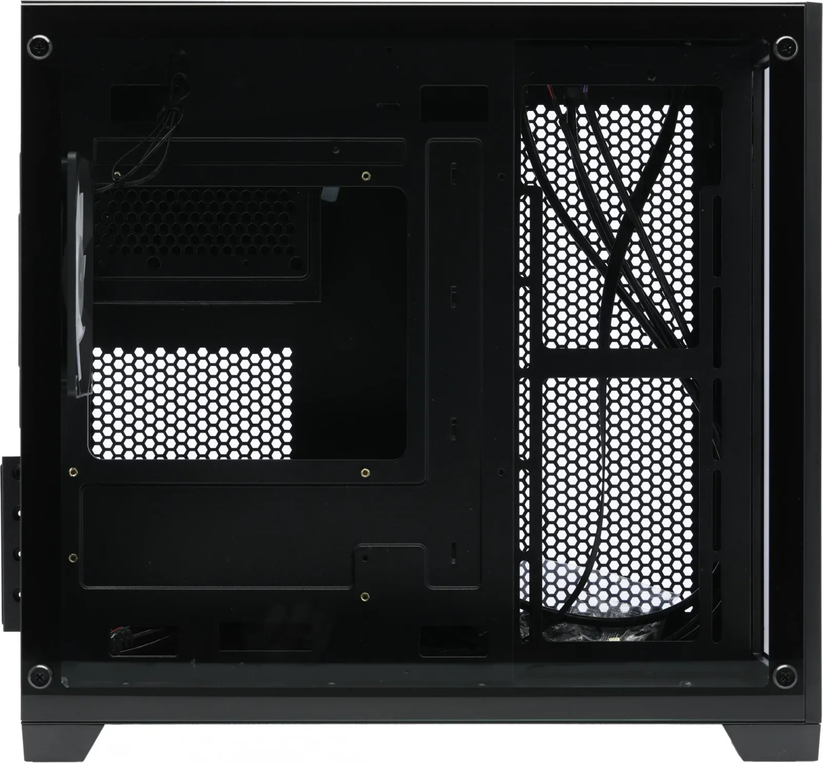 Корпус Formula Crystal Z5 TG черный без БП mATX 6x120mm 1xUSB2.0 1xUSB3.0 audio bott PSU - фото 6
