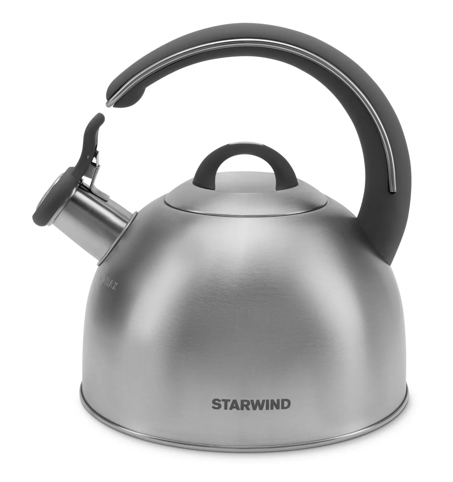 Чайник металлический Starwind Chef Family 2.8л. серебристый SW-CH1106, 2.8 л - фото 2