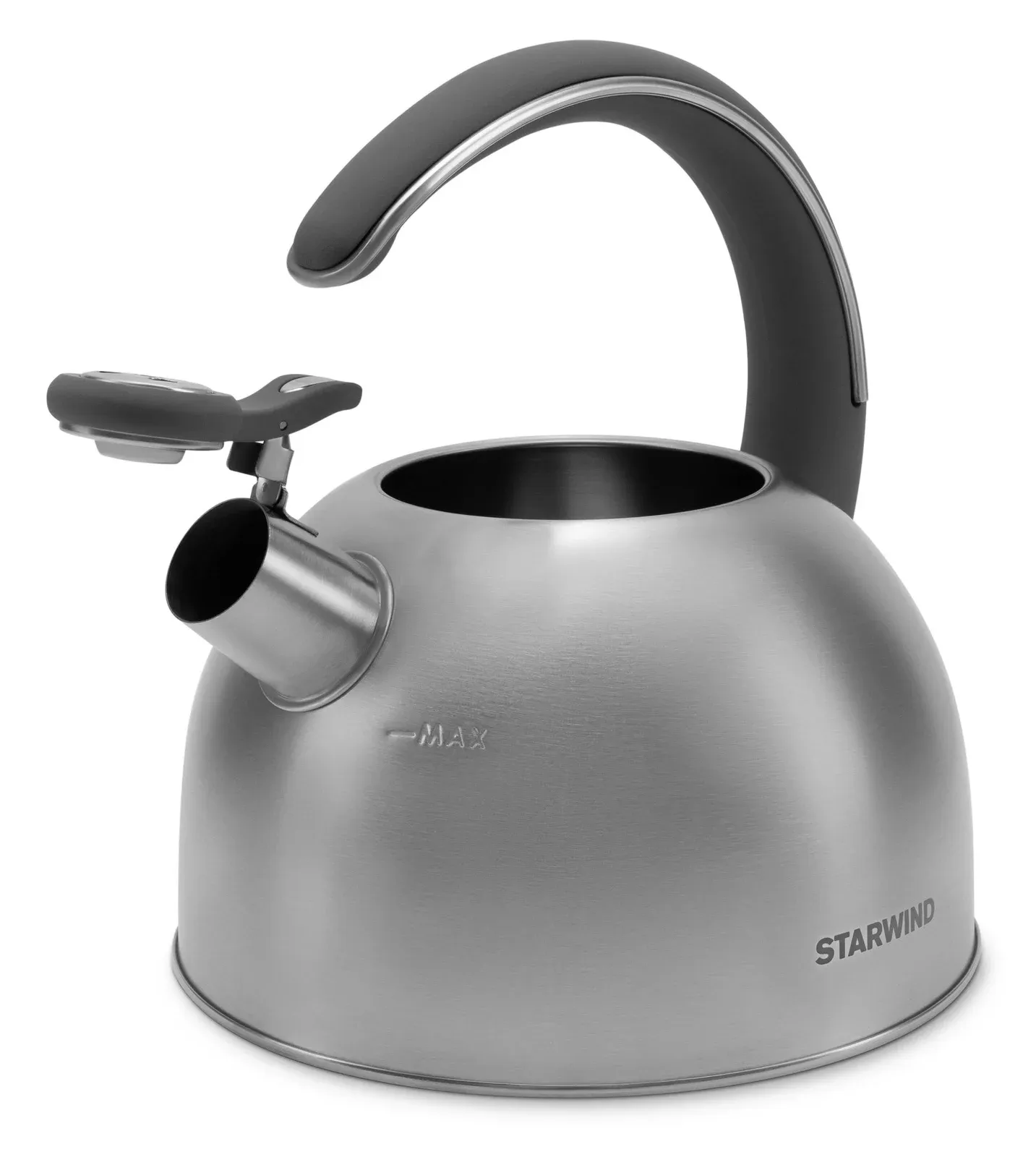 Чайник металлический Starwind Chef Family 2.8л. серебристый SW-CH1106, 2.8 л - фото 3