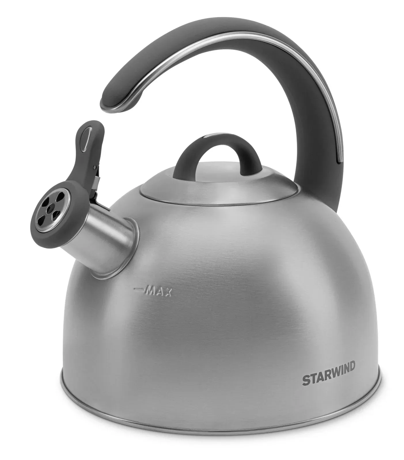 Чайник металлический Starwind Chef Family 2.8л. серебристый SW-CH1106, 2.8 л - фото 4