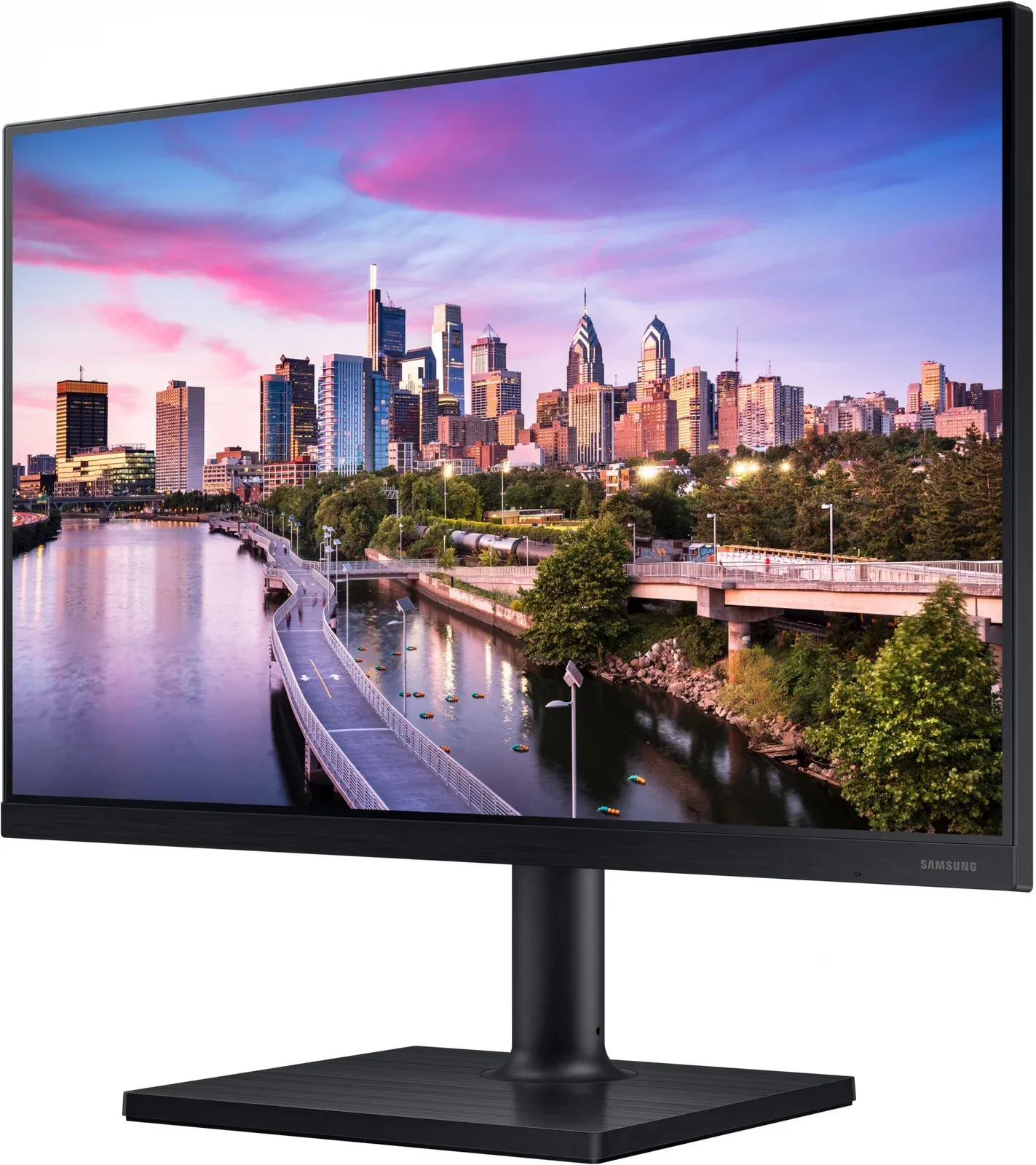 Монитор Samsung 24 F24T450GY черный IPS LED 16:10 DVI HDMI M/M матовая HAS Piv 250cd 178гр/178гр 1920x1200 75Hz DP FHD USB 5.5кг - фото 5