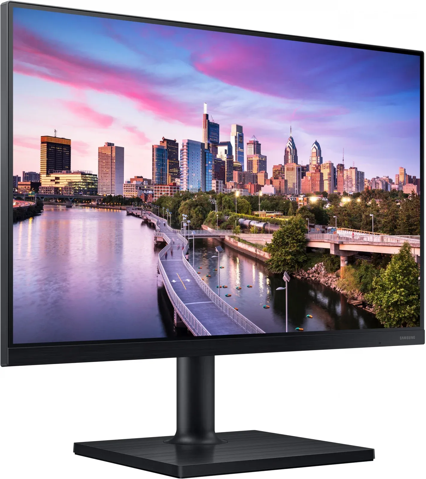 Монитор Samsung 24 F24T450GY черный IPS LED 16:10 DVI HDMI M/M матовая HAS Piv 250cd 178гр/178гр 1920x1200 75Hz DP FHD USB 5.5кг - фото 6