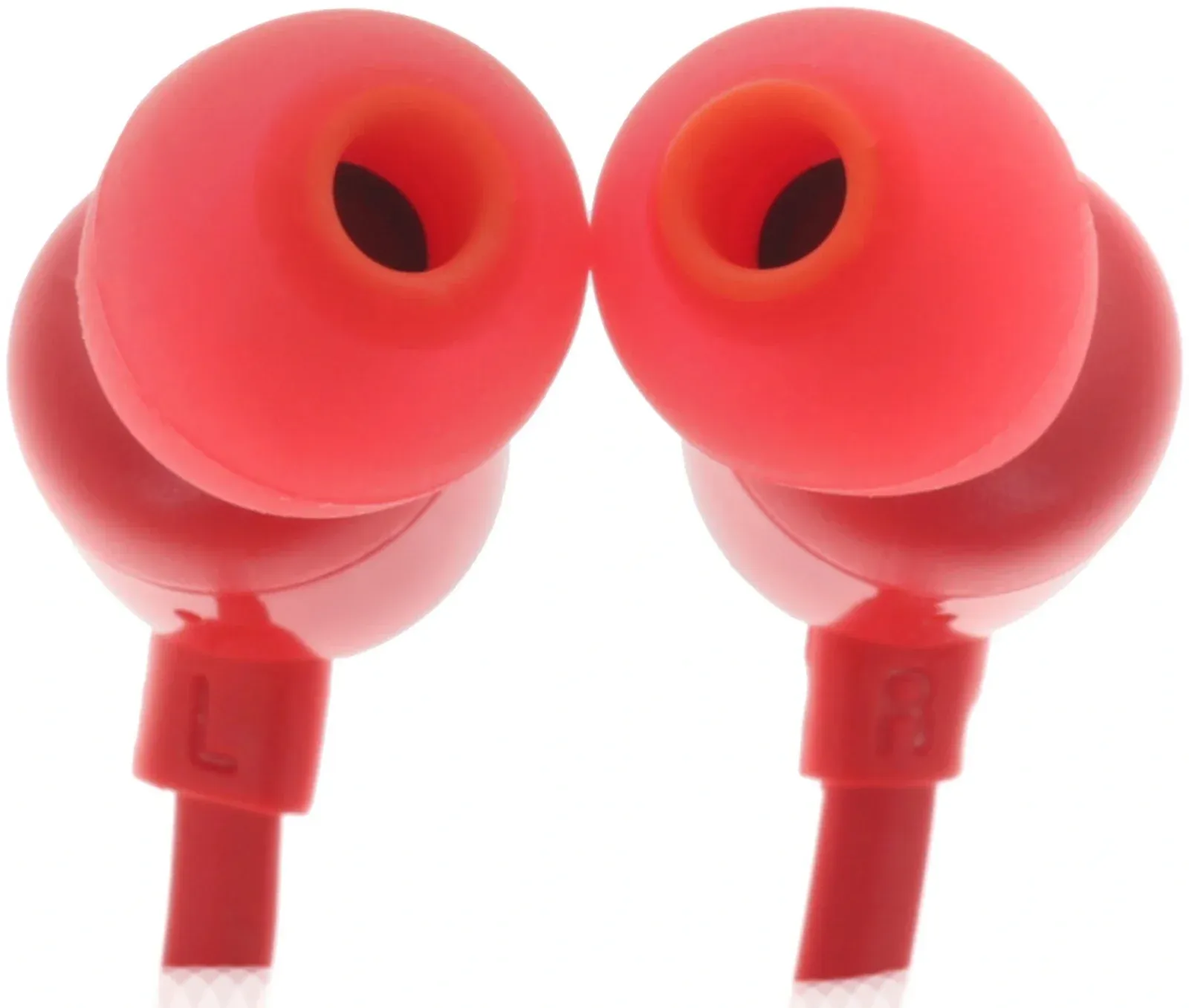 Гарнитура внутриканальные JBL Tune 110 1.2м красный проводные в ушной раковине JBLT110RED - фото 6