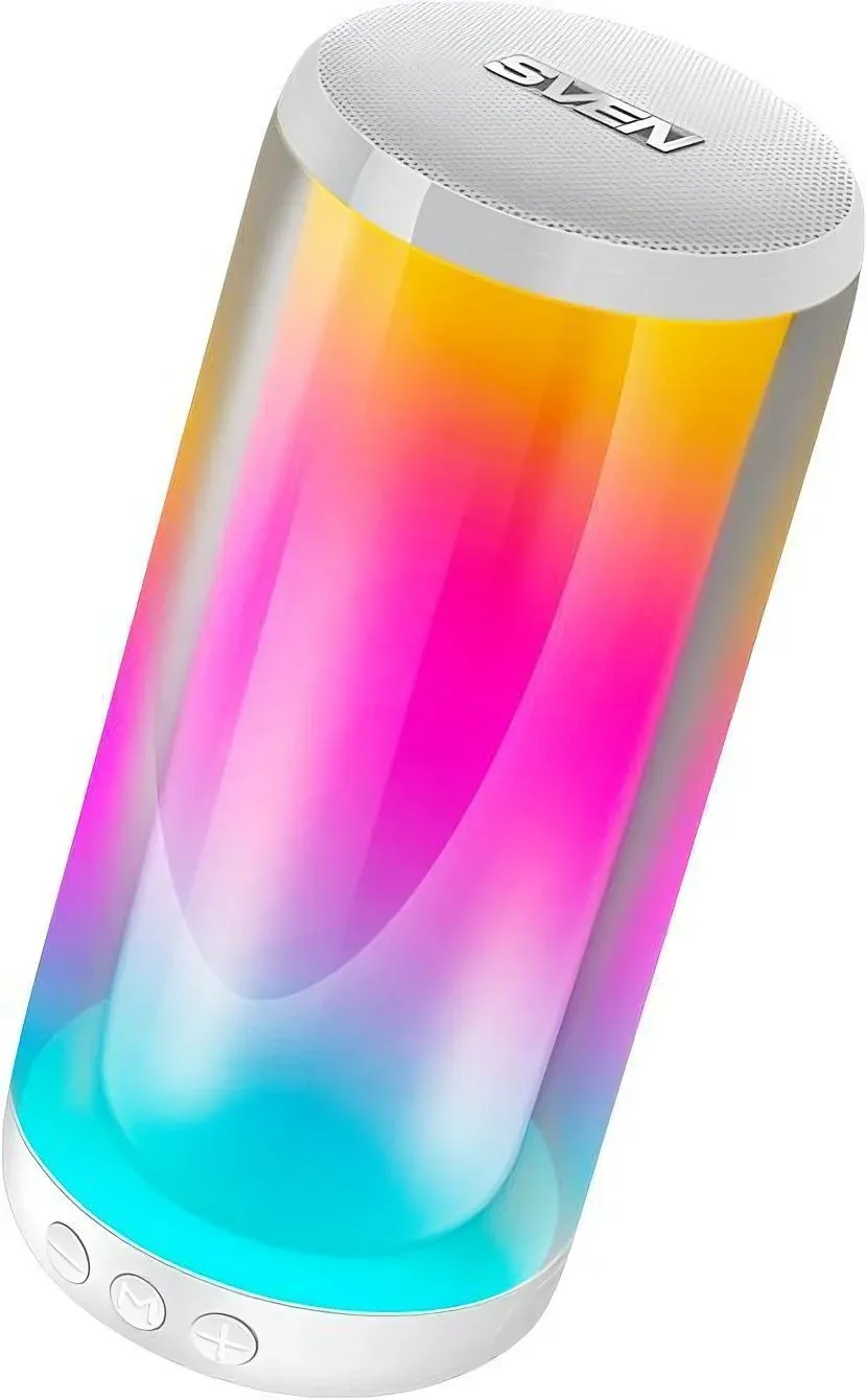 Колонка порт. Sven AC PS-265 белый 10W 1.0 BT/3.5Jack/USB 10м 2000mAh без.бат SV-021344 - фото 8