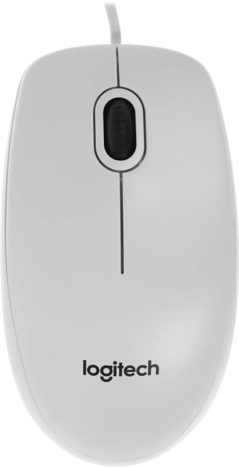 Мышь Logitech B100 белый оптическая 1000dpi USB 2but 910-003360 - фото 3