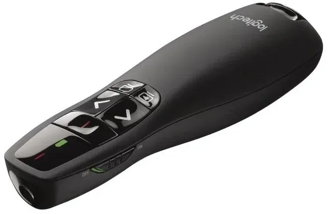 Презентер Logitech R400 Radio USB 15м черный - фото 5