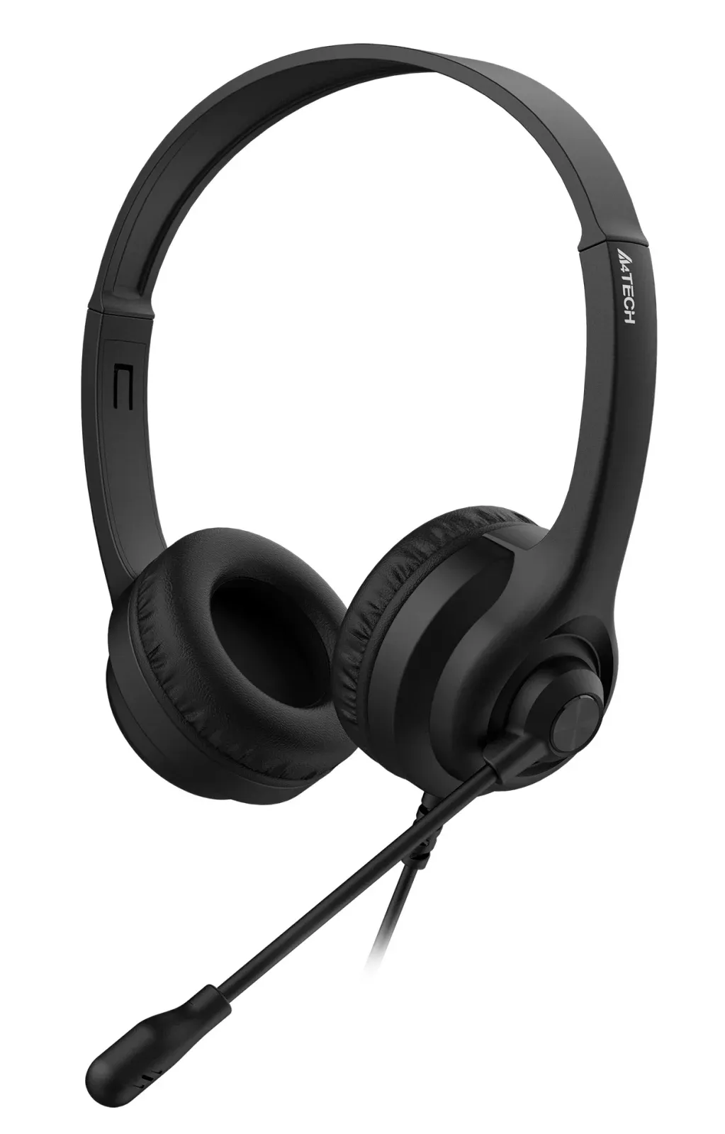 Гарнитуры наушники с микрофоном A4TECH HS-8i черный - фото 1
