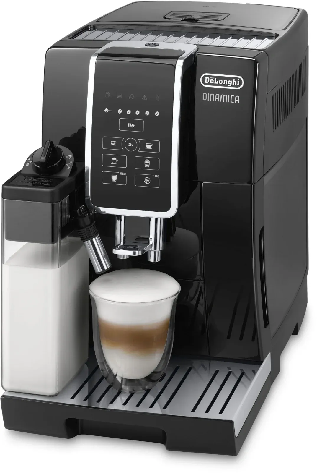 Кофемашина Delonghi Dinamica ECAM 350.50.B 1450Вт черный - фото 2