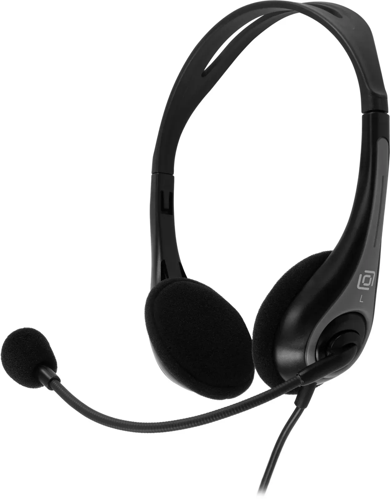 Гарнитуры наушники с микрофоном OKLICK HS-M300 черный - фото 1