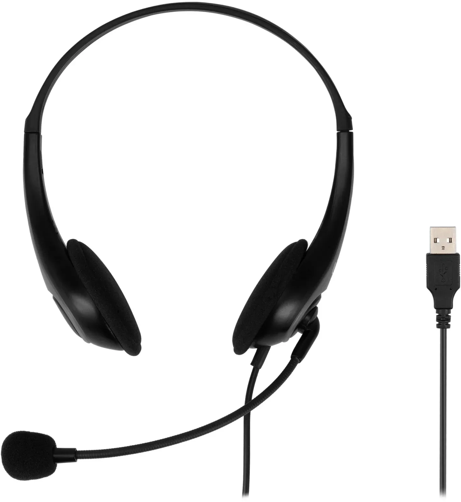 Гарнитуры наушники с микрофоном OKLICK HS-M300 черный - фото 3