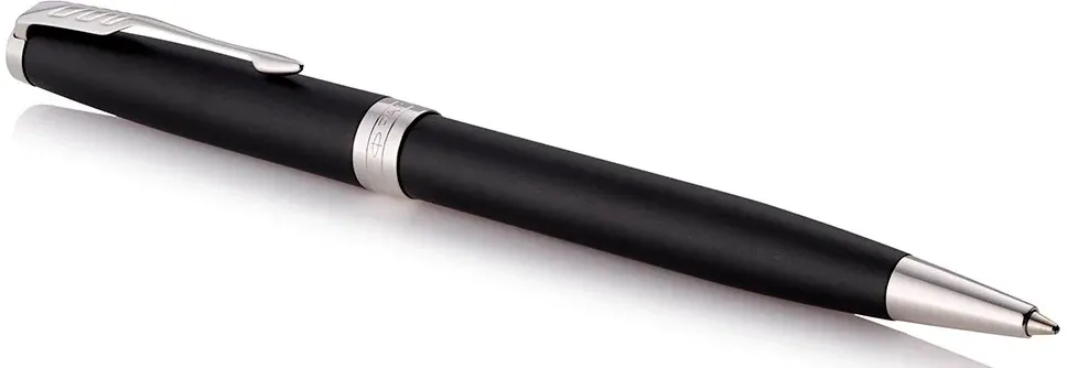 Ручка шариков. Parker Sonnet Core K529 1931524 Matte Black CT M черн. черн. подар.кор. - фото 1