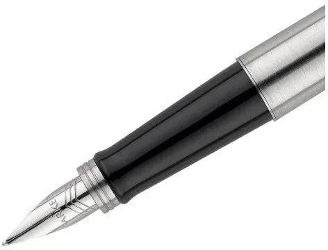 Ручка перьев. Parker Jotter Core F61 CW2030946 Stainless Steel CT M сталь нержавеющая подар.кор. - фото 3
