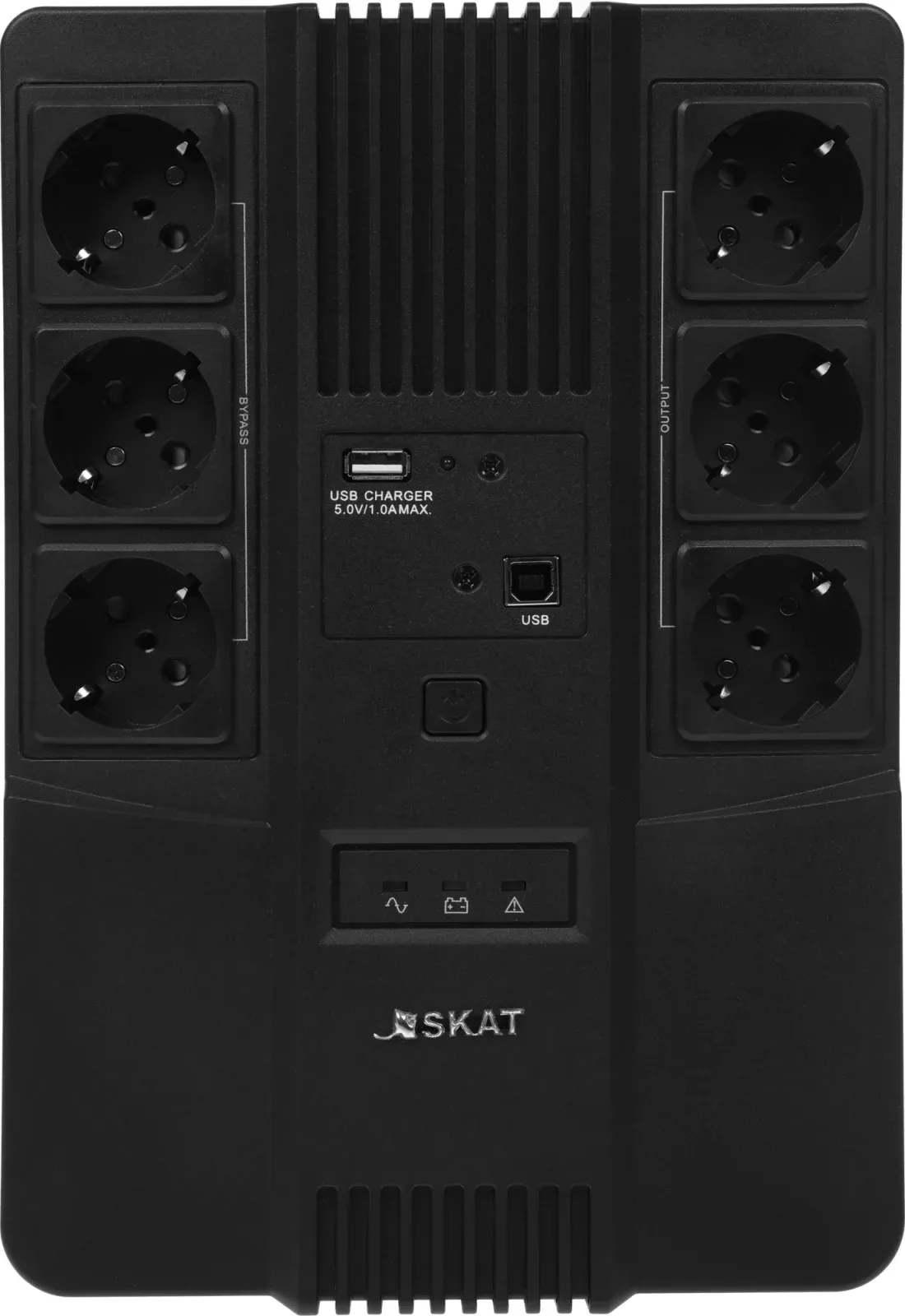Источник бесперебойного питания Бастион Skat 800 AI 480Вт 800ВА черный - фото 7