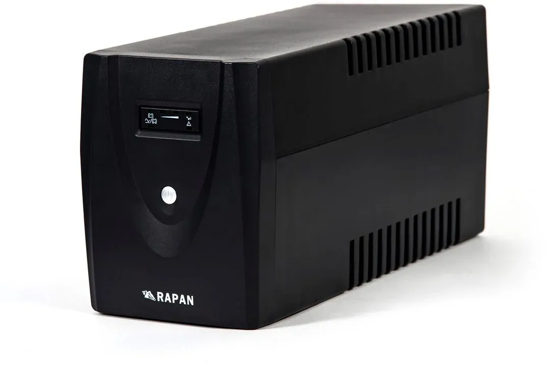 Источник бесперебойного питания Бастион Rapan 350Вт 600ВА черный - фото 7