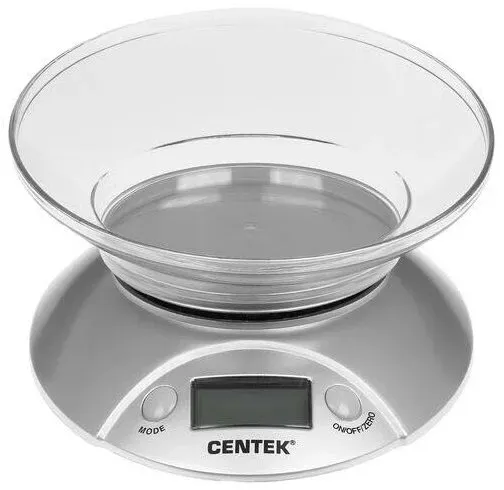 Весы кухонные электронные Centek CT-2451 макс.вес:5кг серый - фото 4
