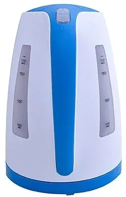 Чайник электрический Centek CT-0026 1.7л. 2200Вт белый/синий корпус: пластик CT-0026 WHITE - фото 2