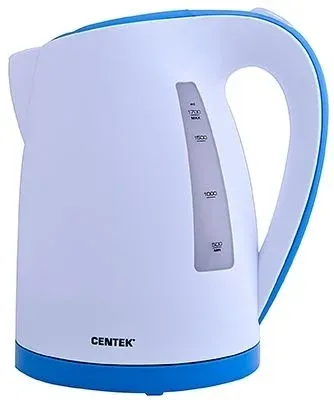 Чайник электрический Centek CT-0026 1.7л. 2200Вт белый/синий корпус: пластик CT-0026 WHITE - фото 6