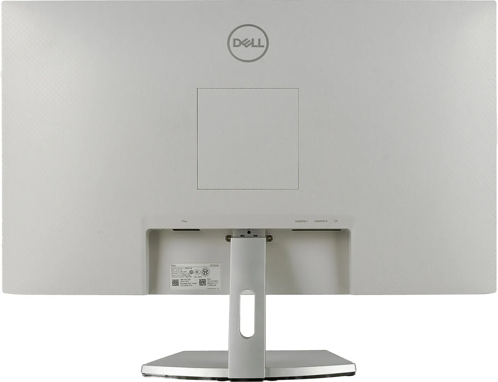 Монитор Dell 27 S2721HN серебристый/черный IPS LED 16:9 HDMI матовая 1000:1 300cd 178гр/178гр 1920x1080 75Hz FHD 5.17кг - фото 6
