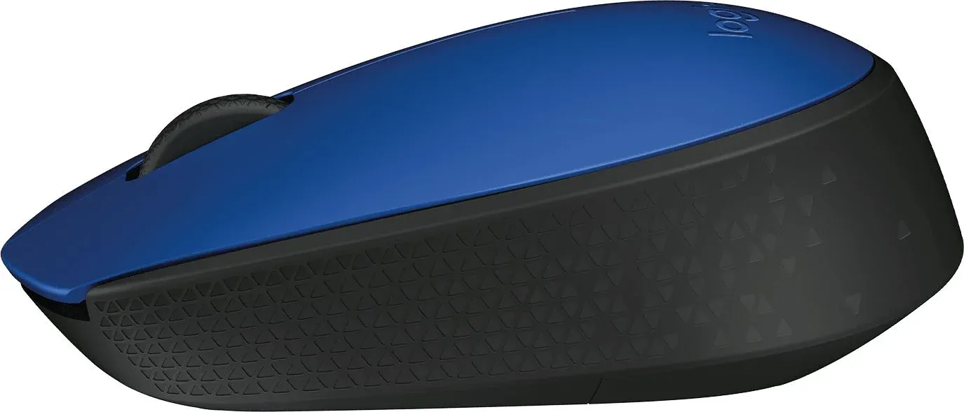 Мышь Logitech M171 синий/черный оптическая 1000dpi беспров. USB для ноутбука 2but 910-004640 - фото 4