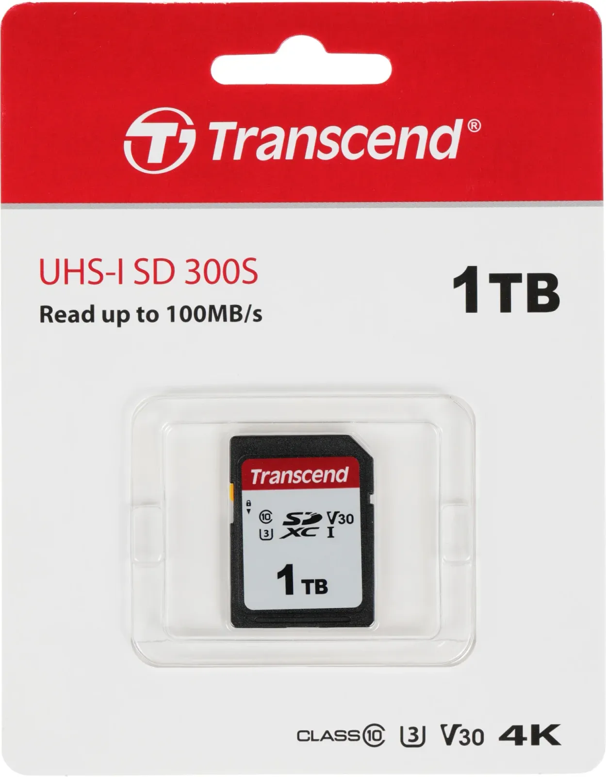 Флеш карта SDXC 1TB Transcend TS1TSDC300S 300S w/o adapter - фото 2