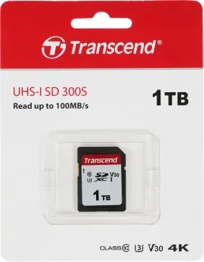Флеш карта SDXC 1TB Transcend TS1TSDC300S 300S w/o adapter - фото 4