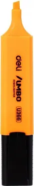 Текстовыделитель Deli EU366-OR Jumbo скошенный пиш. наконечник 1-5мм оранжевый - фото 6